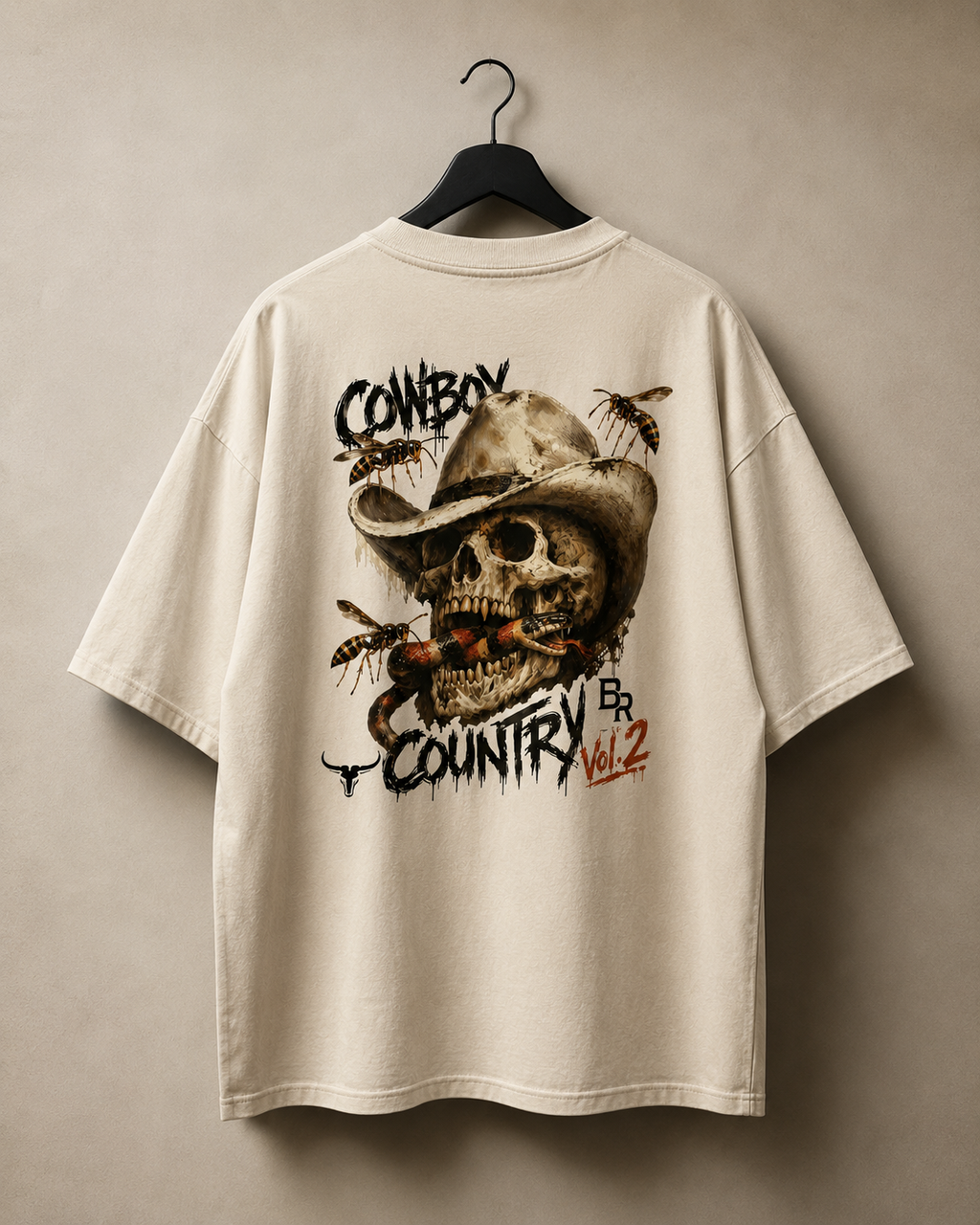 Oversized tee - Outlaw Spirit