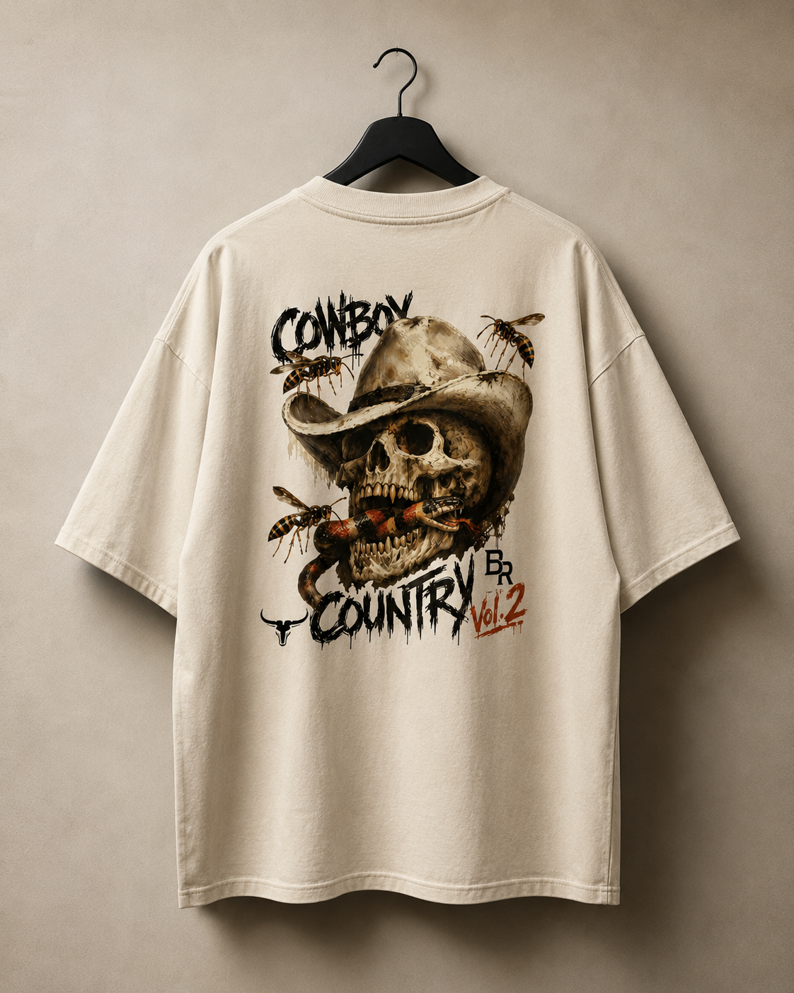 Oversized tee - Outlaw Spirit