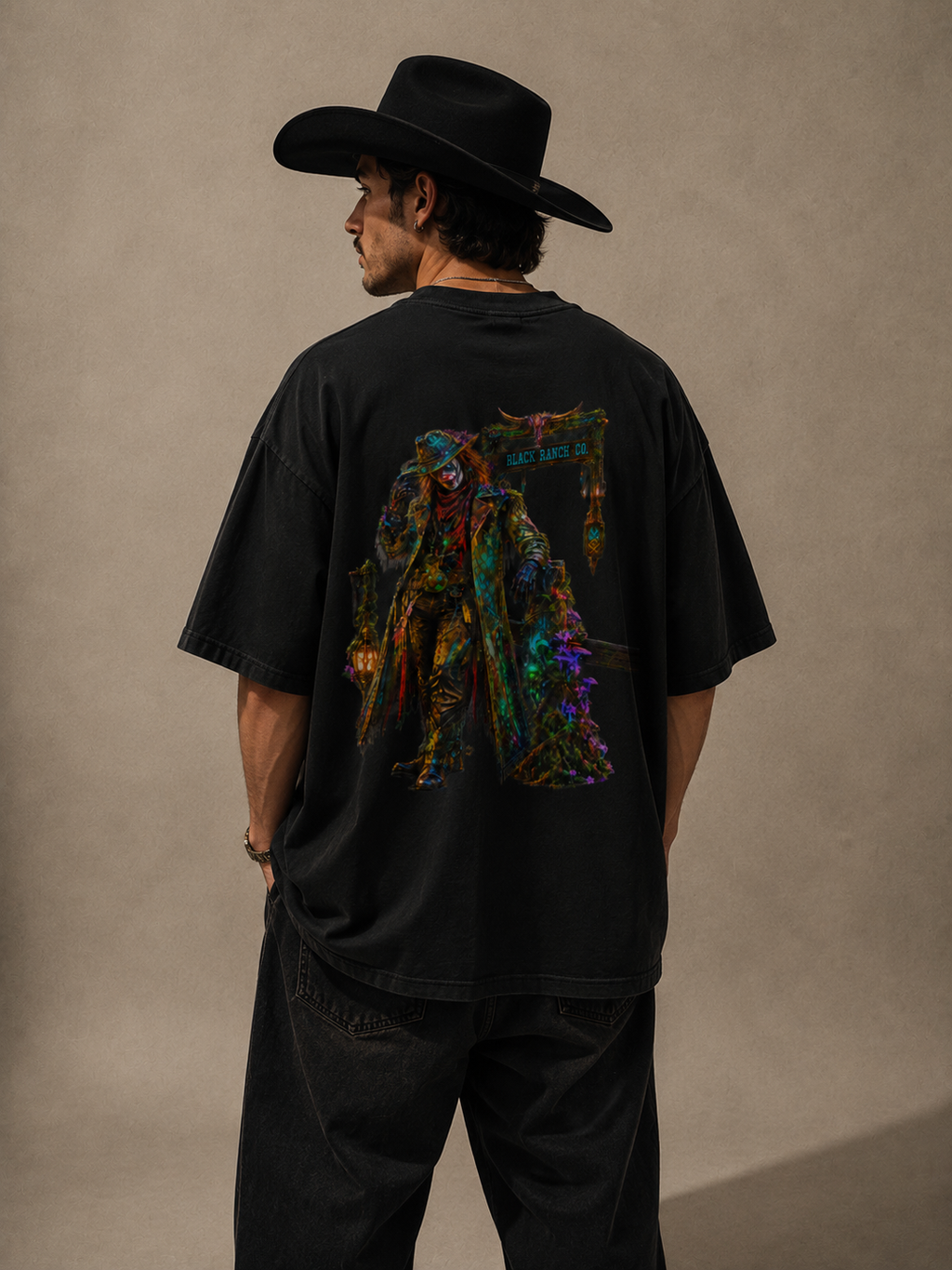 Oversized tee - Midnight Drifter